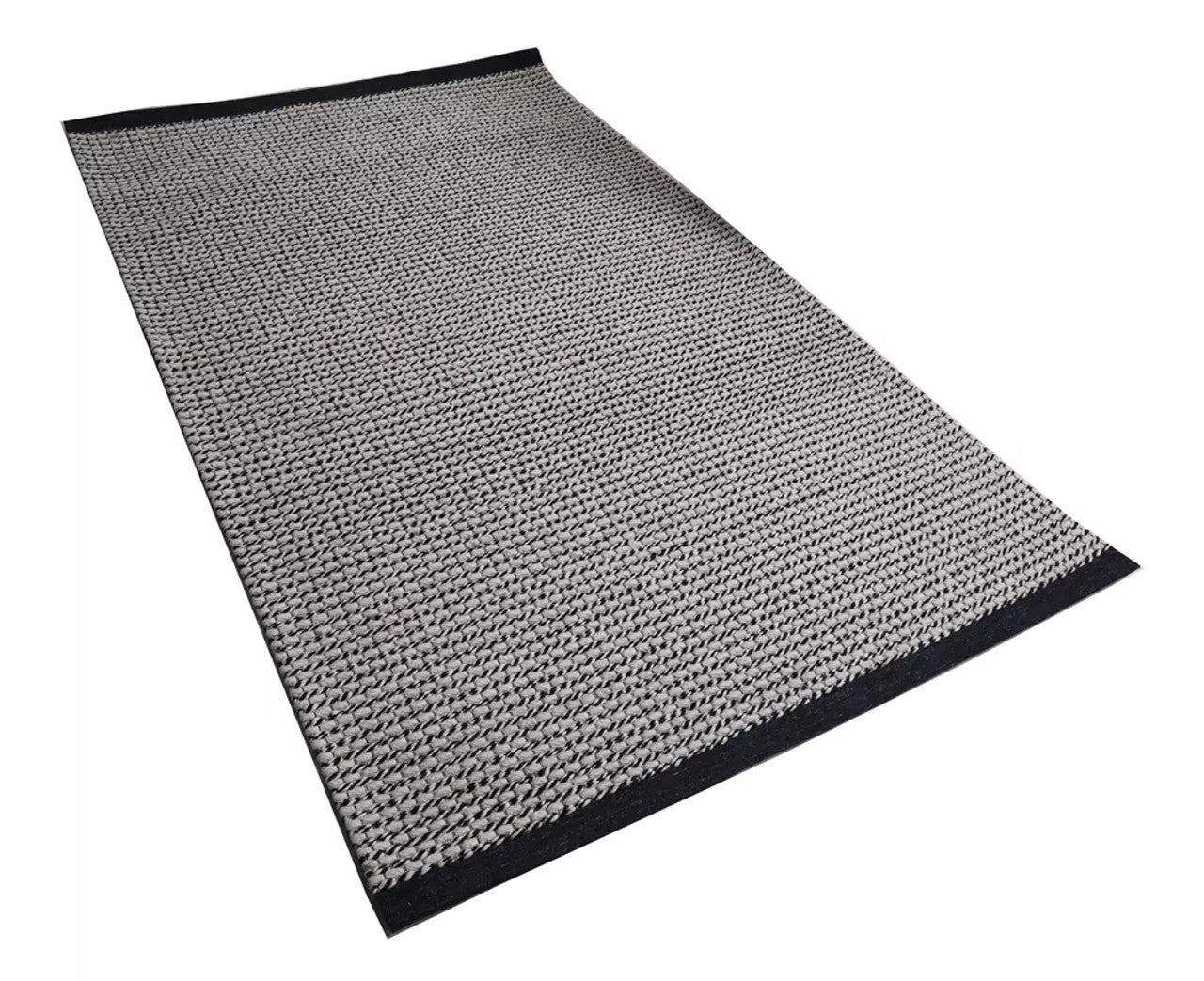 Dynamic Rugs Vici 4620 Ivory Black Modern Handmade Rug