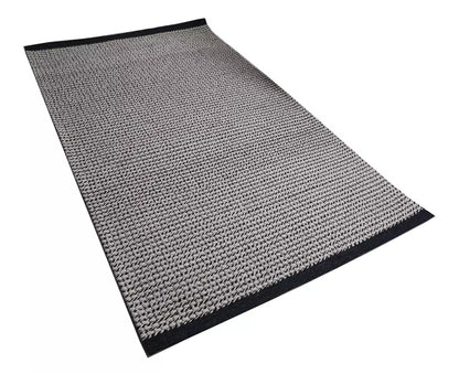Dynamic Rugs Vici 4620 Ivory Black Modern Handmade Rug