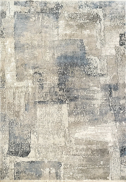 Dynamic Rugs Refine 4630 Beige Slate Contemporary Machine-Made Rug