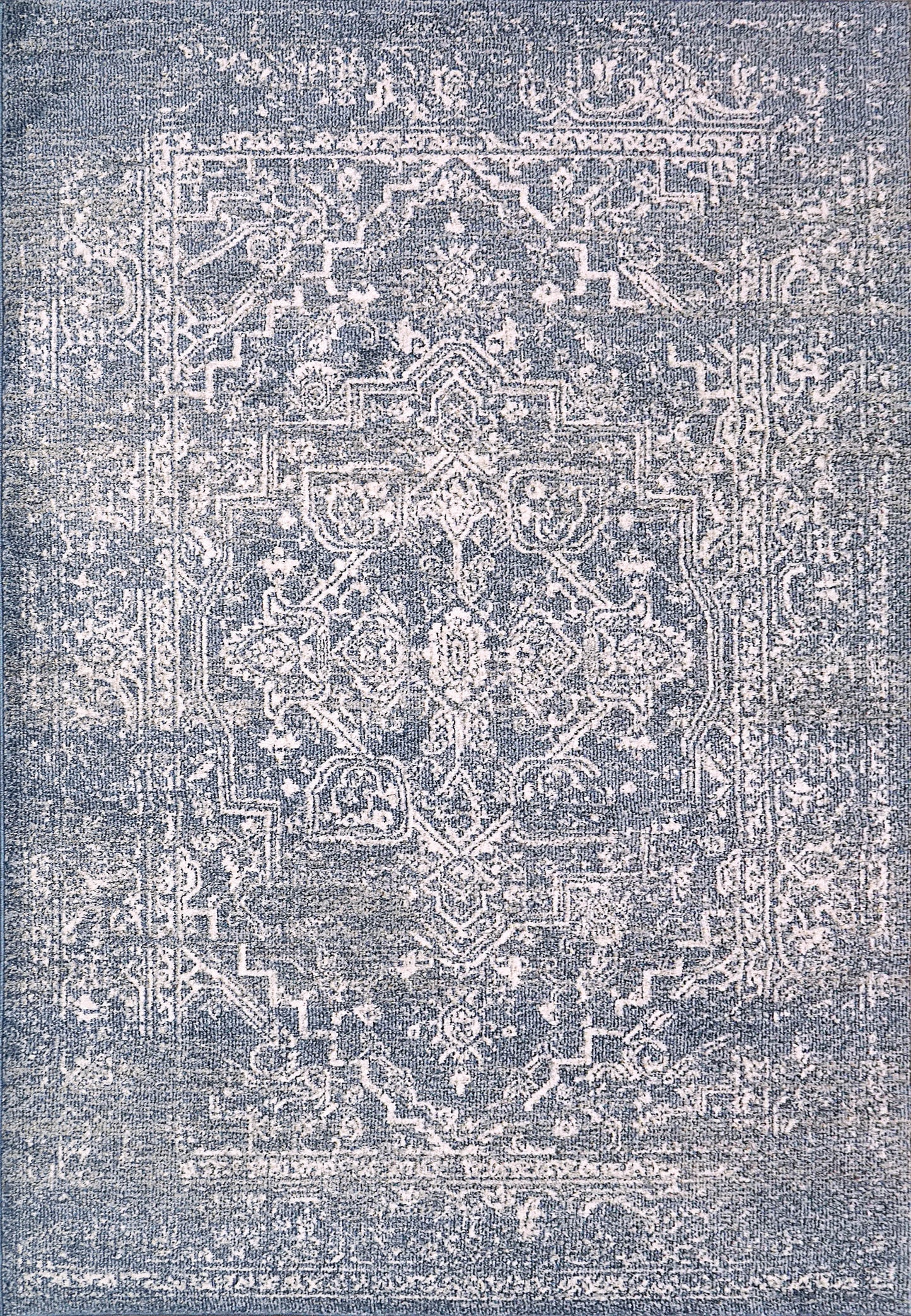 Dynamic Rugs Soma 6191 Denim Ivory  Transitional Machine-Made Rug