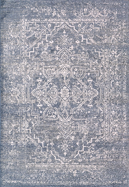 Dynamic Rugs Soma 6191 Denim Ivory  Transitional Machine-Made Rug