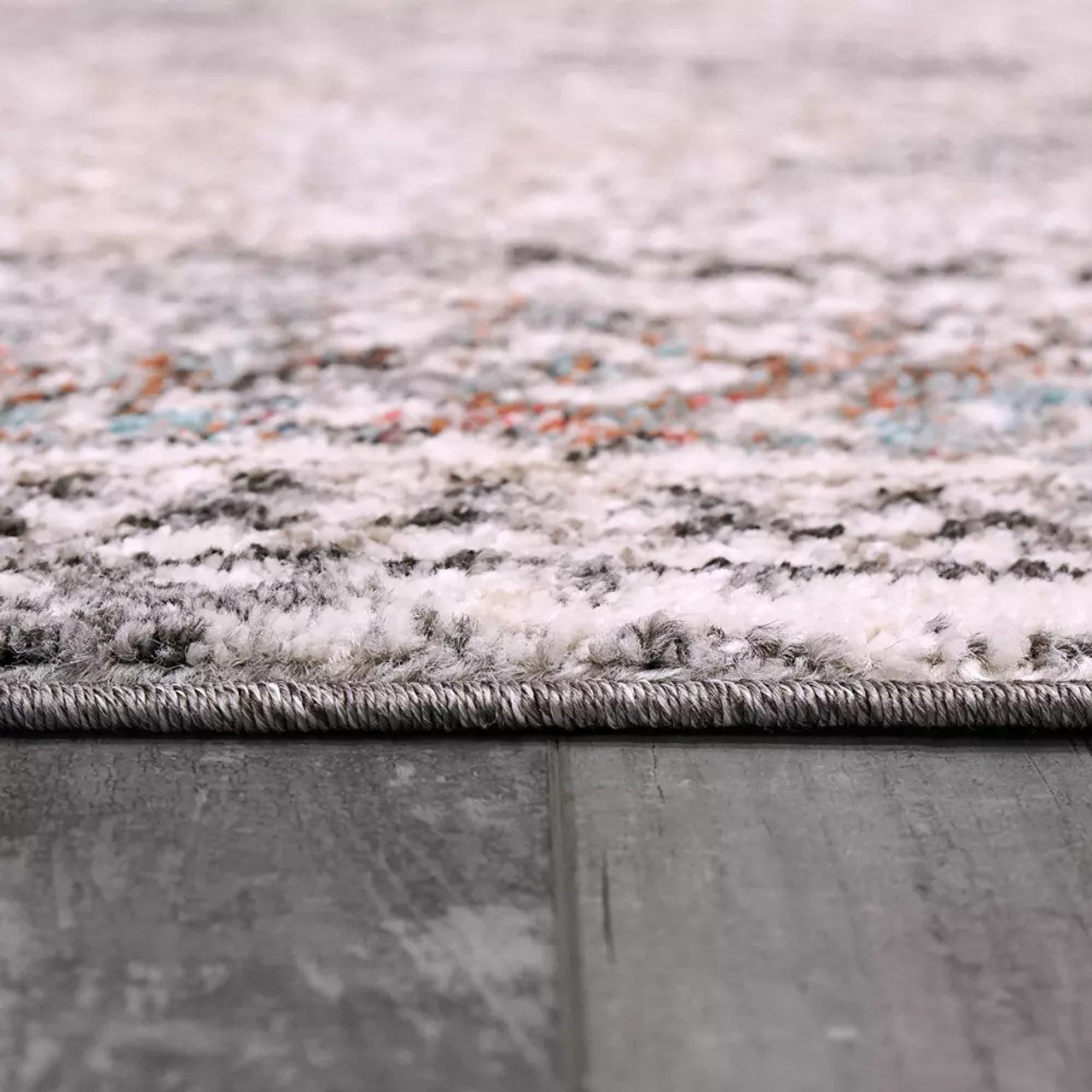 Dynamic Rugs Soma 6194 Ivory Grey Multi  Transitional Machine-Made Rug