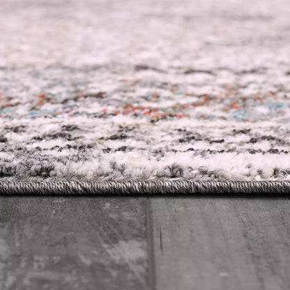 Dynamic Rugs Soma 6194 Ivory Grey Multi  Transitional Machine-Made Rug