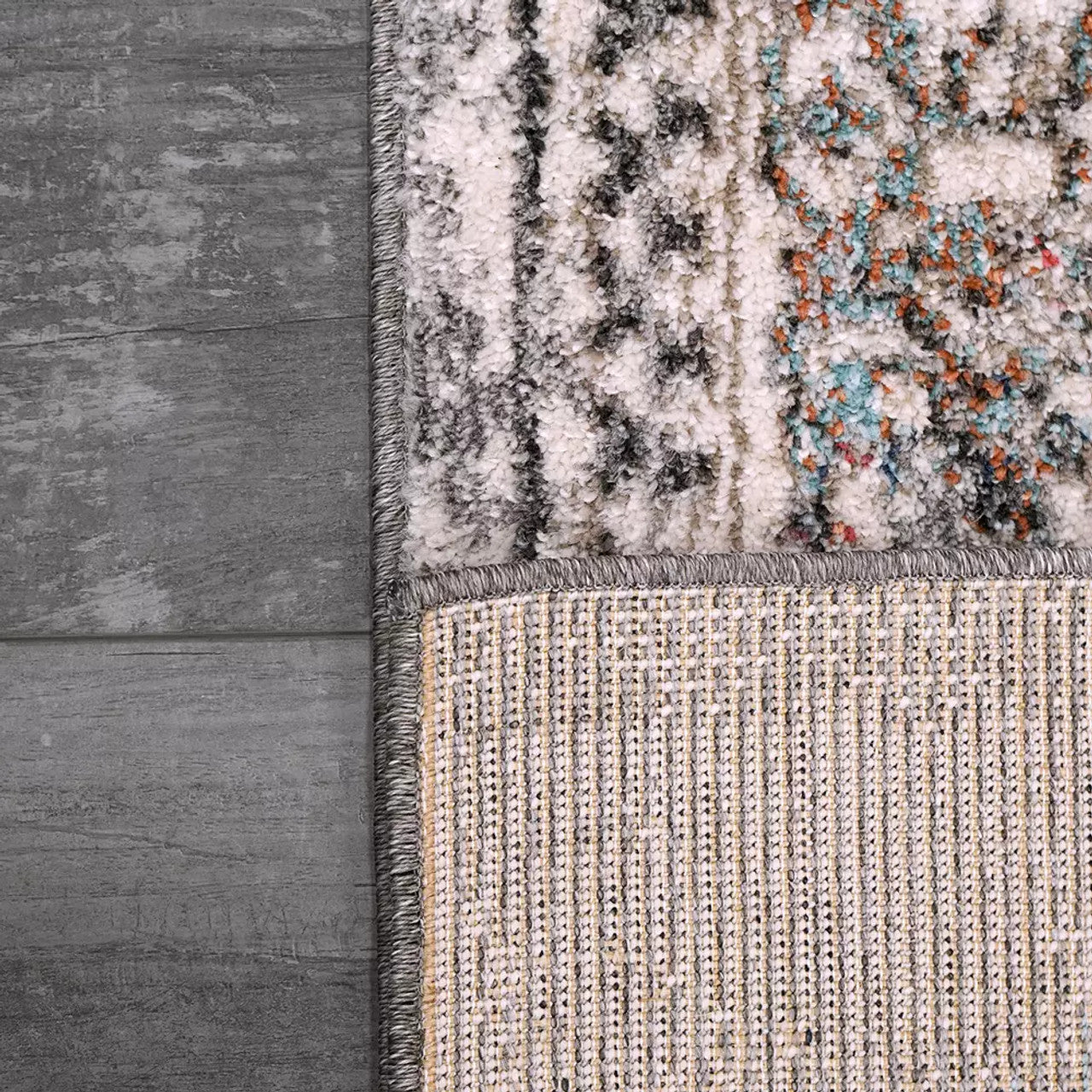 Dynamic Rugs Soma 6194 Ivory Grey Multi  Transitional Machine-Made Rug