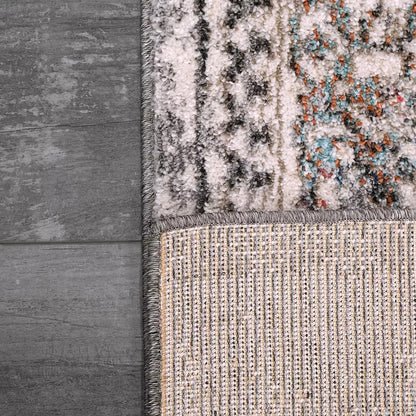 Dynamic Rugs Soma 6194 Ivory Grey Multi  Transitional Machine-Made Rug