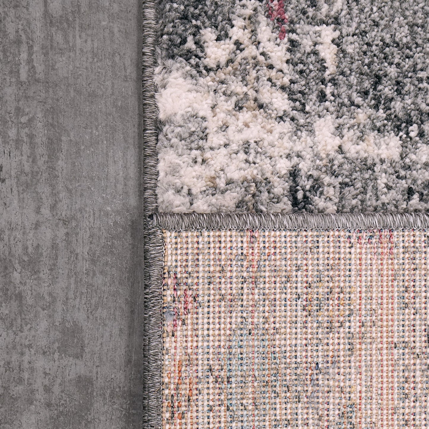 Dynamic Rugs Soma 6195 Grey Multi  Transitional Machine-Made Rug