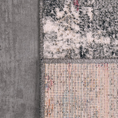 Dynamic Rugs Soma 6195 Grey Multi  Transitional Machine-Made Rug