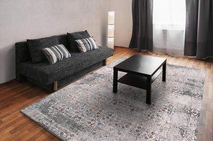 Dynamic Rugs Soma 6195 Grey Multi  Transitional Machine-Made Rug