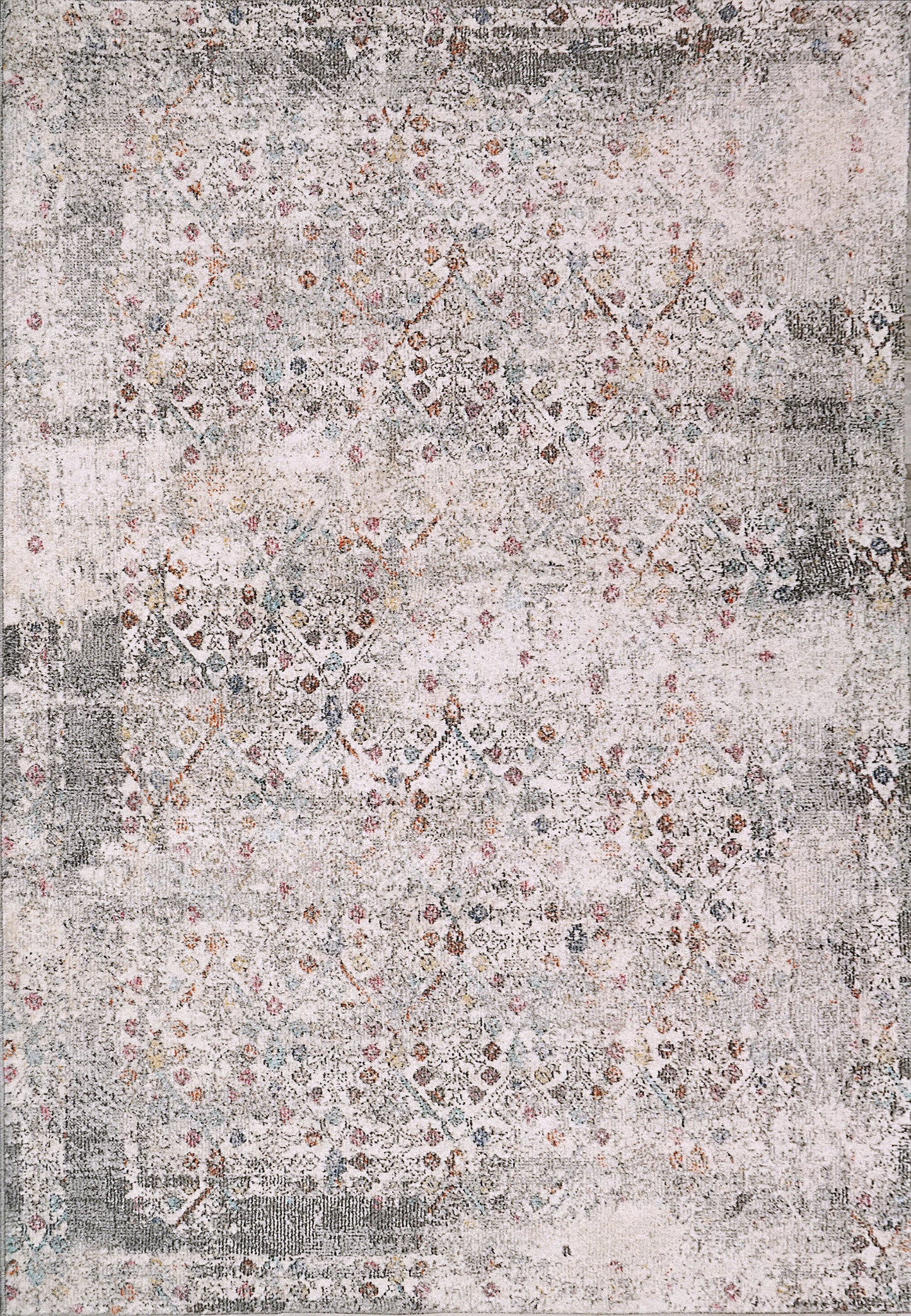 Dynamic Rugs Soma 6195 Grey Multi  Transitional Machine-Made Rug