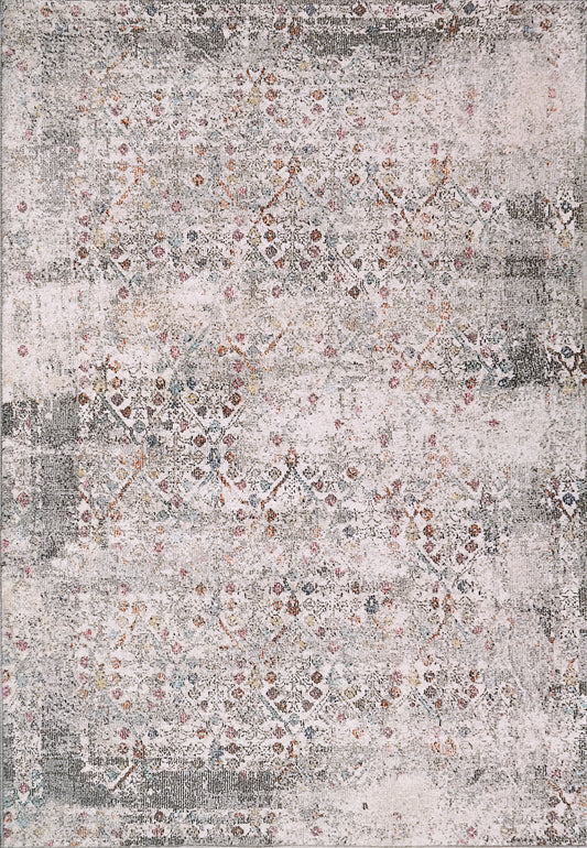 Dynamic Rugs Soma 6195 Grey Multi  Transitional Machine-Made Rug