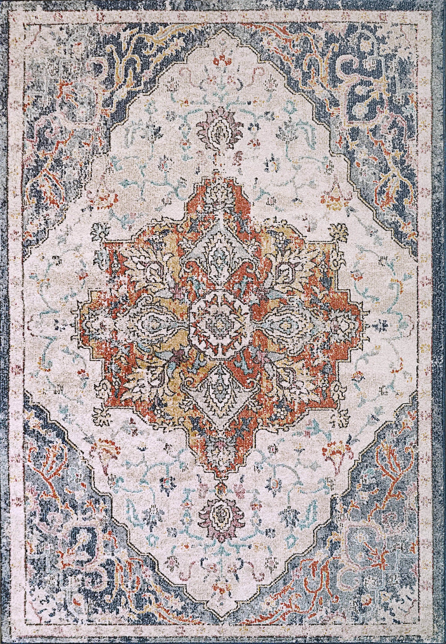 Dynamic Rugs Soma 6196 Multi  Transitional Machine-Made Rug