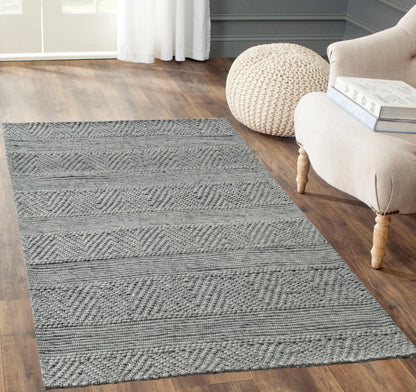 Dynamic Rugs Grove 6211 Grey   Contemporary Handmade Rug
