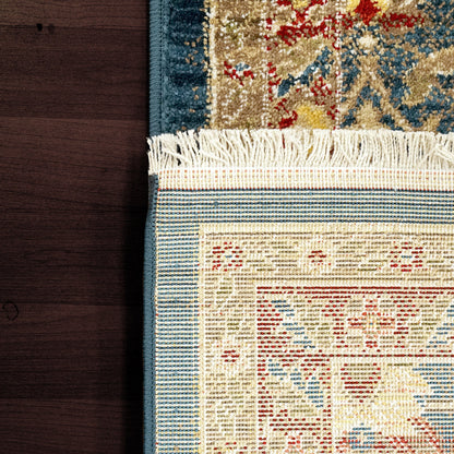 Dynamic Rugs Juno 6883 Navy Transitional Machine-Made Rug