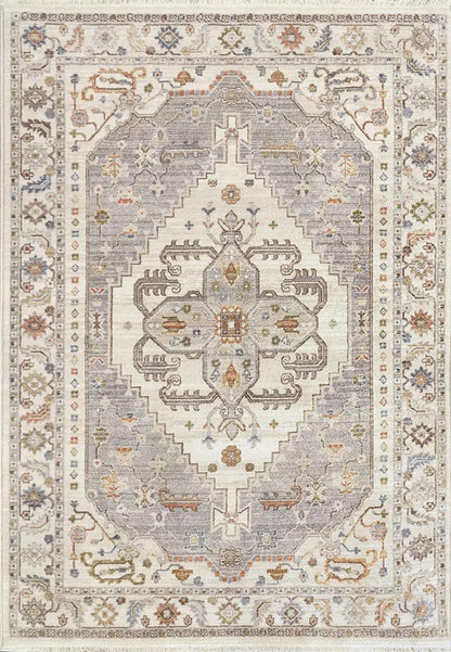 Dynamic Rugs Juno 6884 Cream Grey Multi Traditional Machine-Made Rug