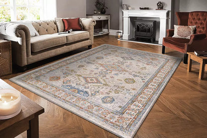 Dynamic Rugs Juno 6886 Ivory Multi Traditional Machine-Made Rug