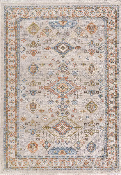 Dynamic Rugs Juno 6886 Ivory Multi Traditional Machine-Made Rug