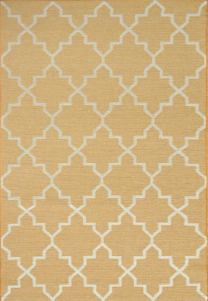 Dynamic Rugs Newport 96003 Orange Contemporary Machine-Made Rug