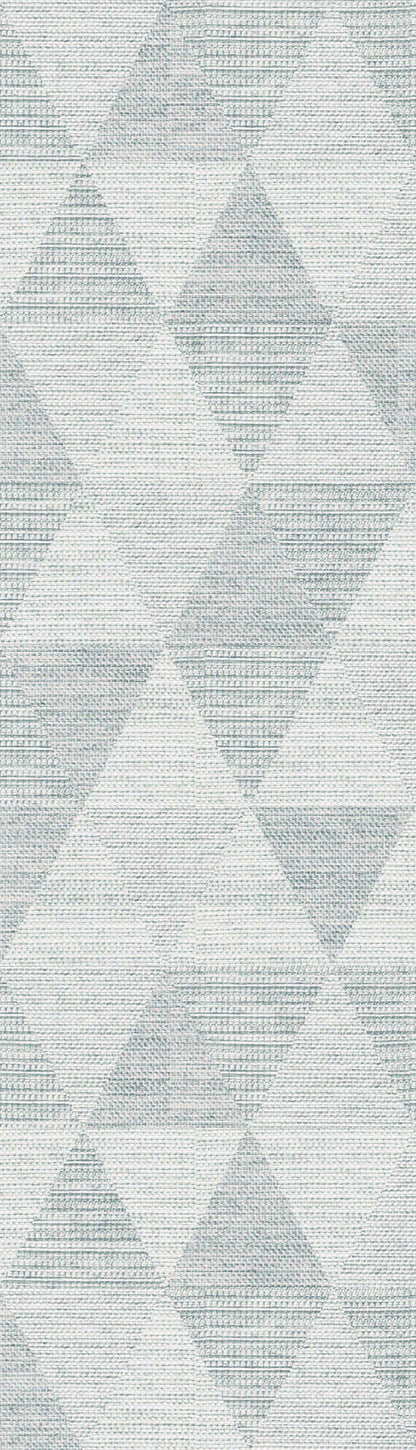 Dynamic Rugs Newport 96004 Blue Ivory Contemporary Machine-Made Rug