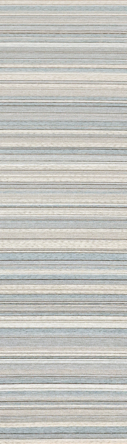 Dynamic Rugs Newport 96005 Ivory Blue Contemporary Machine-Made Rug