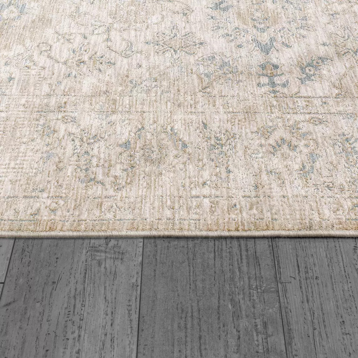 Dynamic Rug Ivory Dynamic Rugs Dharma 12041 Ivory Beige Transitional Machine-Made Rug ...