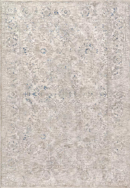 Dynamic Rugs Dharma 12041 Ivory Beige Transitional Machine-Made Rug