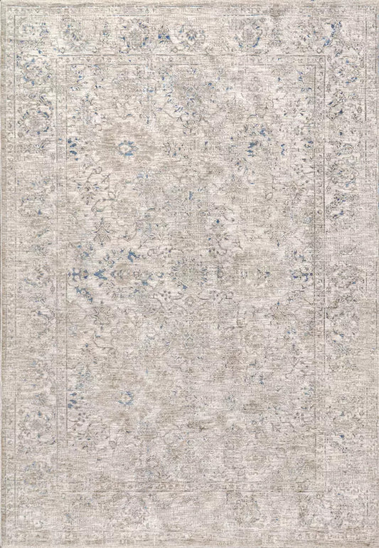 Dynamic Rugs Dharma 12041 Ivory Beige Transitional Machine-Made Rug