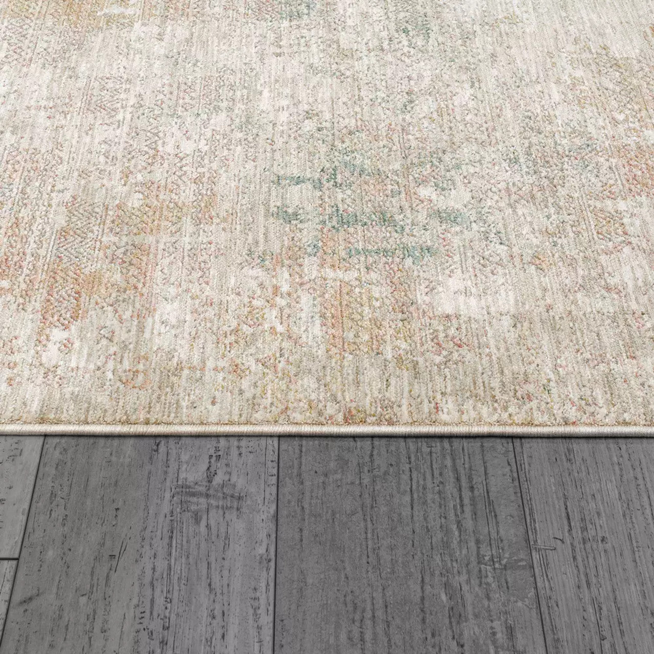 Dynamic Rugs Dharma 12044 Beige Multi Modern Machine-Made Rug