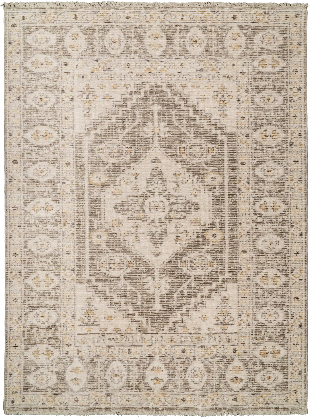 Dynamic Rugs Calypso 13501 Ivory Grey Traditional Machine-Made Rug
