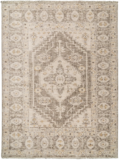 Dynamic Rugs Calypso 13501 Ivory Grey Traditional Machine-Made Rug