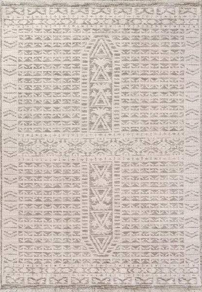 Dynamic Rugs Calypso 13502 Ivory Grey Transitional Machine-Made Rug