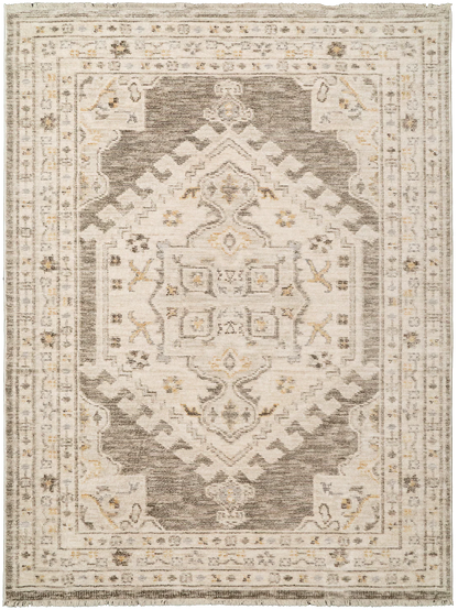 Dynamic Rugs Calypso 13503 Ivory Grey Traditional Machine-Made Rug