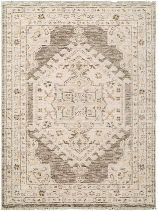 Dynamic Rugs Calypso 13503 Ivory Grey Traditional Machine-Made Rug