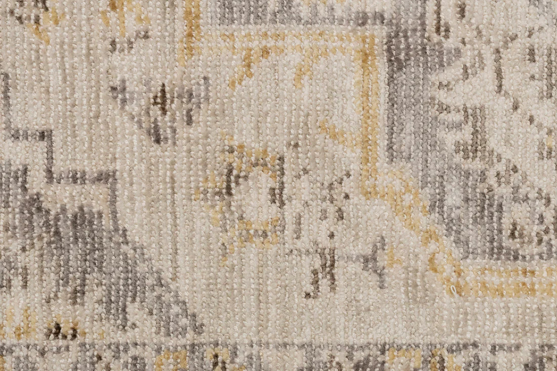 Dynamic Rugs Calypso 13504 Ivory Grey Traditional Machine-Made Rug
