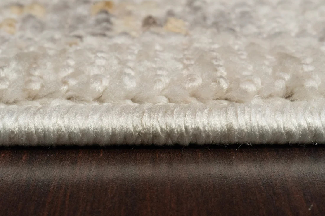 Dynamic Rugs Calypso 13504 Ivory Grey Traditional Machine-Made Rug