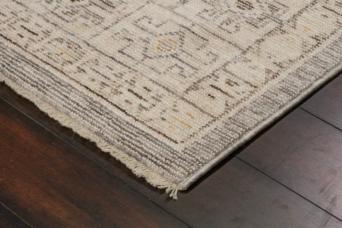 Dynamic Rugs Calypso 13506 Ivory Grey Traditional Machine-Made Rug