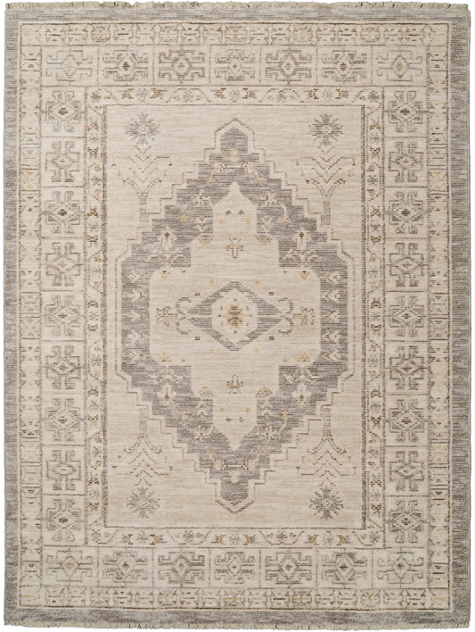 Dynamic Rugs Calypso 13506 Ivory Grey Traditional Machine-Made Rug