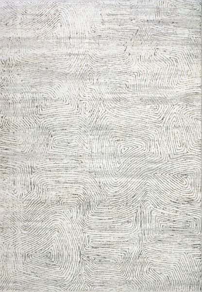 Dynamic Rugs Gold 1351 Cream Silver Gold Modern Machine-Made Rug