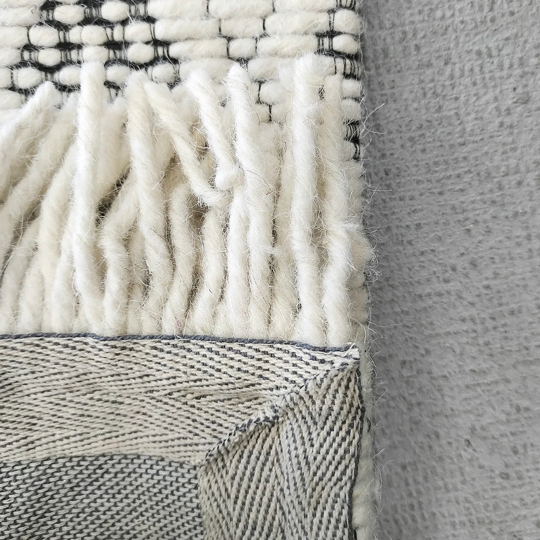 Dynamic Rugs Lola 2120 Ivory Charcoal Modern Handmade Rug