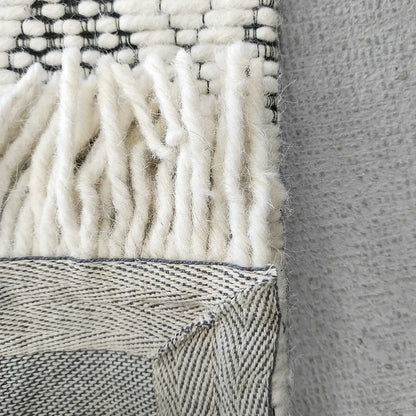 Dynamic Rugs Lola 2120 Ivory Charcoal Modern Handmade Rug