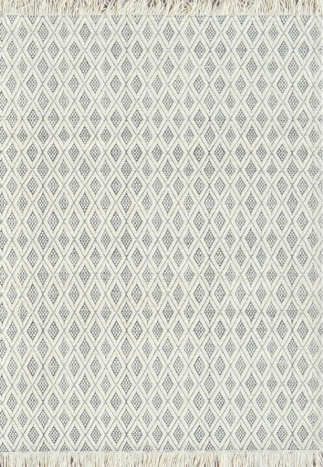 Dynamic Rugs Lola 2120 Ivory Charcoal Modern Handmade Rug