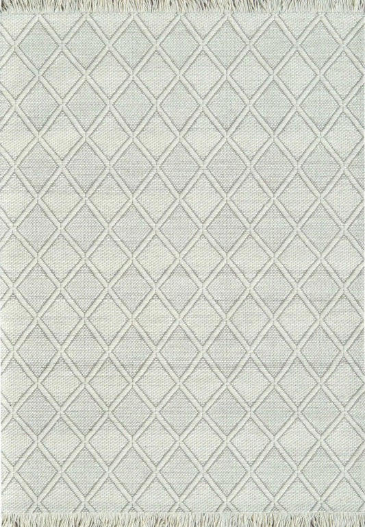 Dynamic Rugs Lola 2122 Ivory Brown Modern Handmade Rug