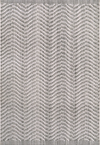 Dynamic Rugs Allegra 2986 Grey White  Modern Handmade Rug