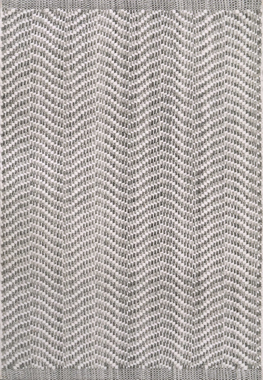 Dynamic Rugs Allegra 2986 Grey White  Modern Handmade Rug