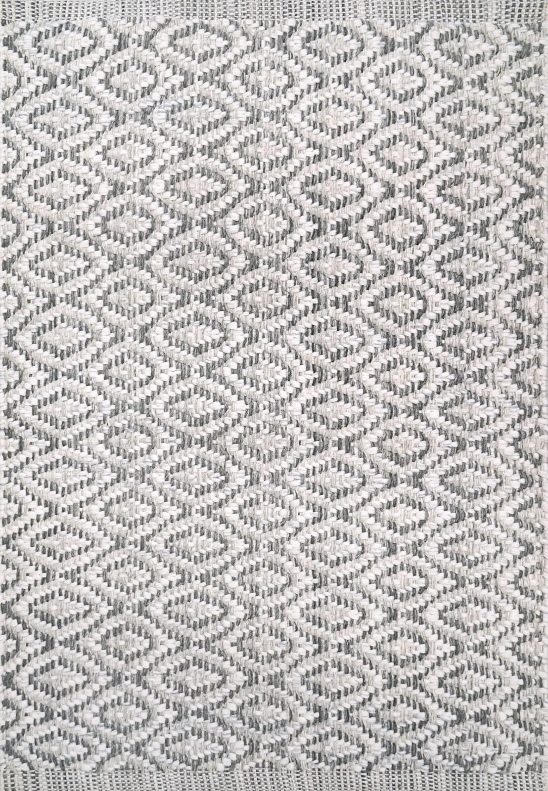 Dynamic Rugs Allegra 2987 Grey Ivory Denim  Modern Handmade Rug