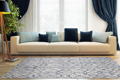 Dynamic Rugs Castilla 3527 Grey Multi Modern Machine-Made Rug