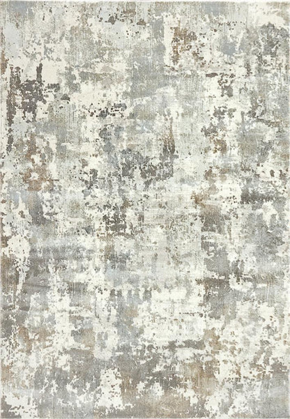 Dynamic Rugs Castilla 3528 Cream Grey Modern Machine-Made Rug