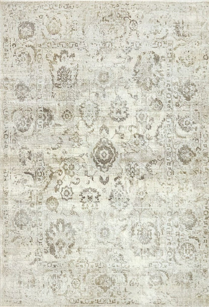 Dynamic Rugs Castilla 3530 Ivory Grey Modern Machine-Made Rug