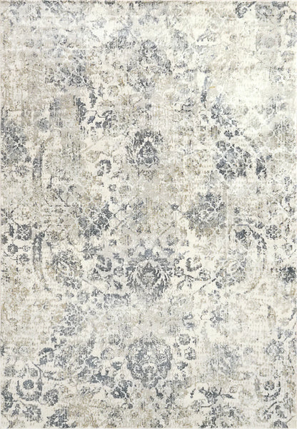 Dynamic Rugs Castilla 3532 Cream Grey Modern Machine-Made Rug