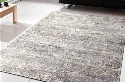 Dynamic Rugs Castilla 3533 Cream Grey Modern Machine-Made Rug