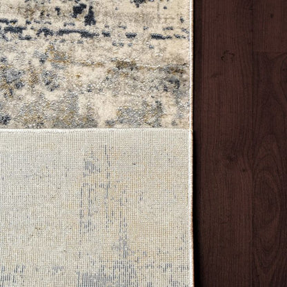 Dynamic Rugs Castilla 3533 Grey Blue Modern Machine-Made Rug